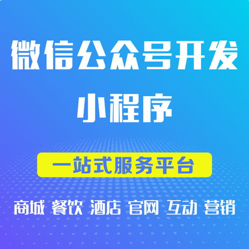 小程序开发和公众号开发中的支付类型有几种